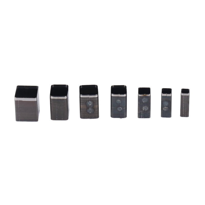 52Pcs Hollow Punch Cutter Set High Speed Steel Practical Leather