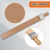 Maitys 2 Pcs Wood Drawer Slides Bottom Mount Classic 16
