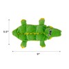 Outward Hound Squeaker Matz Plush Gator Dog Toy, Small