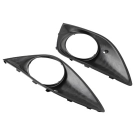 MOTOALL 86523-2V500 Front Fog Light Lamp Cover Bezel Left Driver and Right Passenger Side 2 PCS Set Fit for Hyundai Veloster Turbo 2013-2017 86524-2V500