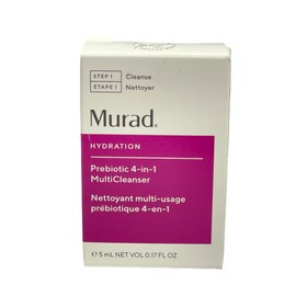 Murad Hydration Prebiotic 4-in-1 Multicleanser 5ml/0.17fl.oz. New In Box