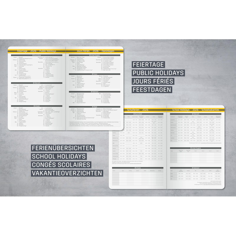 SIGEL L2607 2026 Week to View Diary in German, A5
