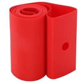 VGEBY Bicycle Tyre Puncture Protection, Snow Mountain Bike 20 Inch Tube Pad Bicycle Rim Protector Anti Piercing Tyre Pad Anti Puncture Tape (Red)