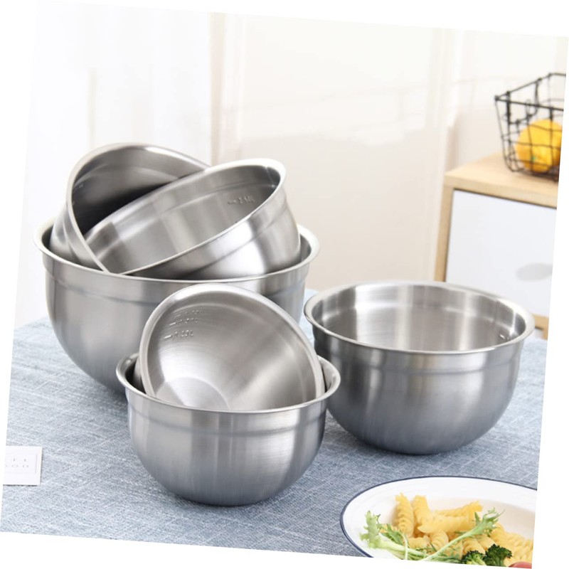 Zerodeko Anti-Rust Egg Beating Pot Fruit Bowl Salad Mixing Bowl