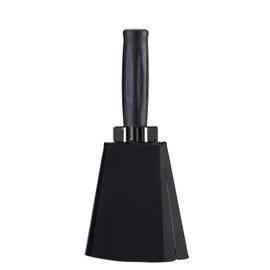 Jinsihou 8' Steel Cow Bell with Handle, Noise Maker Cowbell, Cheering Loud Hand Call Bell for Sport Events Football Soccer Hockey Baseball Basketball Games Party Concert Graduations School Wedding Farm Ranch