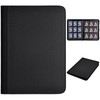 HerriaT Trading Card Binder, 9 Pocket PU Cover Card Collection