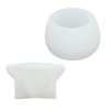 Mushroom Jar Silicone Molds Easy Demoulding Flexible Reusable Container Box