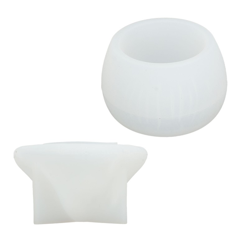 Mushroom Jar Silicone Molds Easy Demoulding Flexible Reusable Container Box