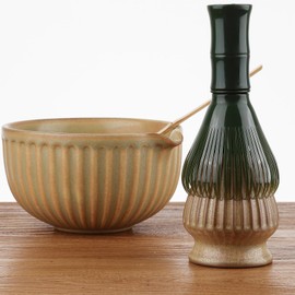 Matcha Whisk Chasen Brush Tools for Matcha Green Tea Powder Reusable Powder Whisk Prepare Japanese Matcha Tea (green)