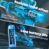 Electric Water Guns for Kids Adults, Transparent Automatic Squirt Guns,