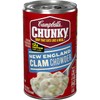 Chunky Soup, New England Clam Chowder, 18.8 Oz (Pack of