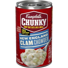 Chunky Soup, New England Clam Chowder, 18.8 Oz (Pack of 6)
