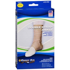Scott Specialties Double Strap Ankle Support Sport Aid, Medium, 0.183 Pound