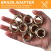 Pack of 8 Reducer 3/4 to 1/2 Brass Reducer Thread