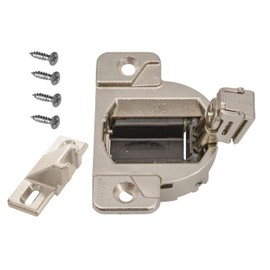 Blum 33.3600 110 Degree Compact 33 Hinge Cup with 3/4 Overlay mounting plate (Part# 130.1100.22) Pack of 2 sets