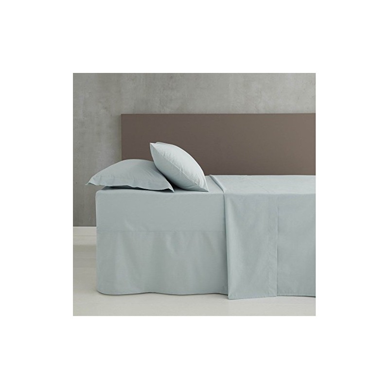 Catherine Lansfield Easy Iron Percale Combed King Fitted Sheet Duck