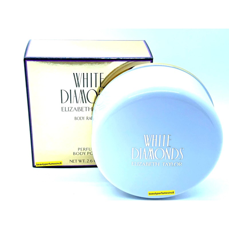 Polvo corporal perfumado para mujer WHITE DIAMONDS Elizabeth Taylor, 2,6