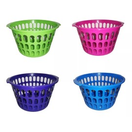 Boris 2 Cestos De Plástico Para Ropa Pequeño 8 Litros