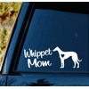 Whippet Mom Dog Decal Sticker for Car Window 8.0 Inch