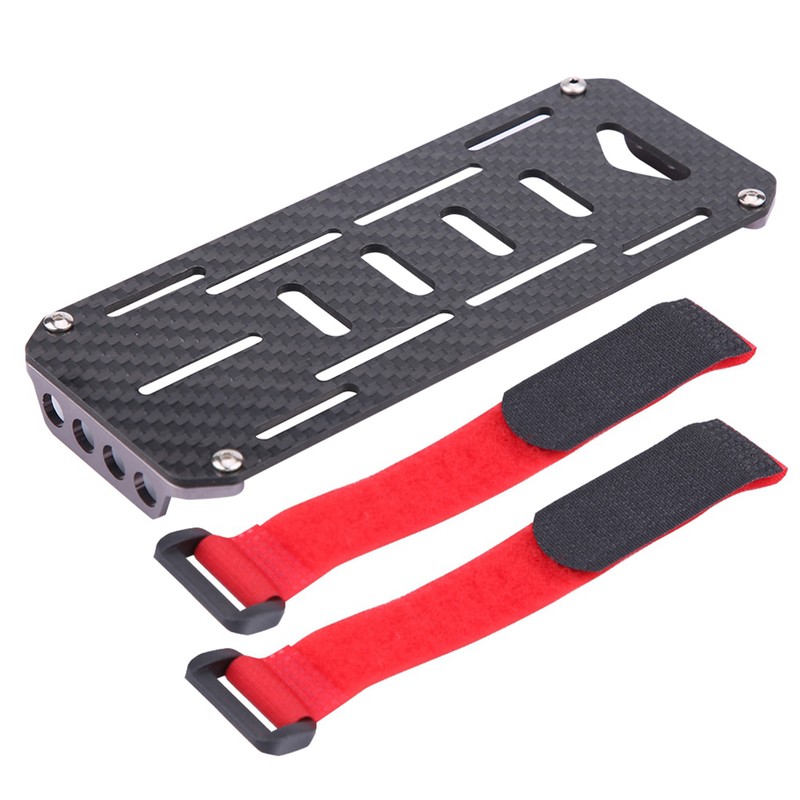 Carbon Fiber Battery Mounting Plate for Traxxas Hsp Redcat Rc4wd