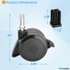 70360 Locking Caster with Insert for Weber Spirit E-310 S-310