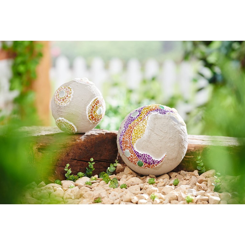 Polystyrene Ball Diameter 20 cm Set of 2