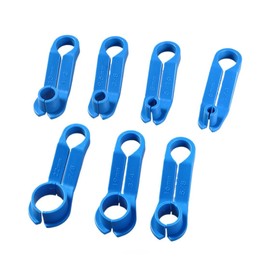 LOOTOOLS 7PCS Fuel Line Disconnect Tool Set, Fuel Line Removal Tool, Includes 1/4 5/16 3/8 1/2 5/8 3/4 7/8 Inch Quick Disconnect Kit Fuel for Ford/GM/Chrysler/Mazda