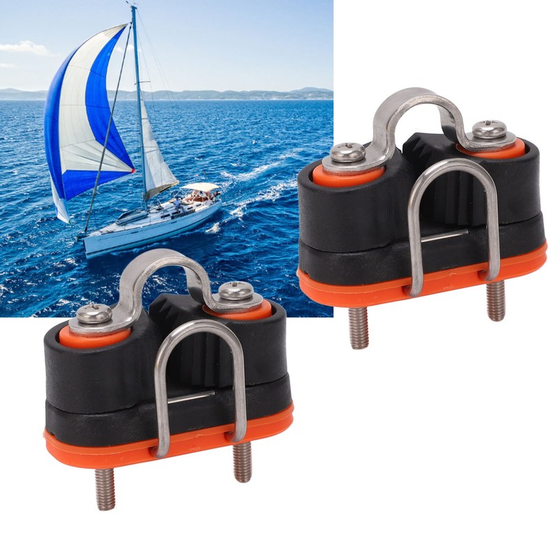 Sailboat Kayak Cam Cleat Fast Entry Wire Fairlead Marine Boat