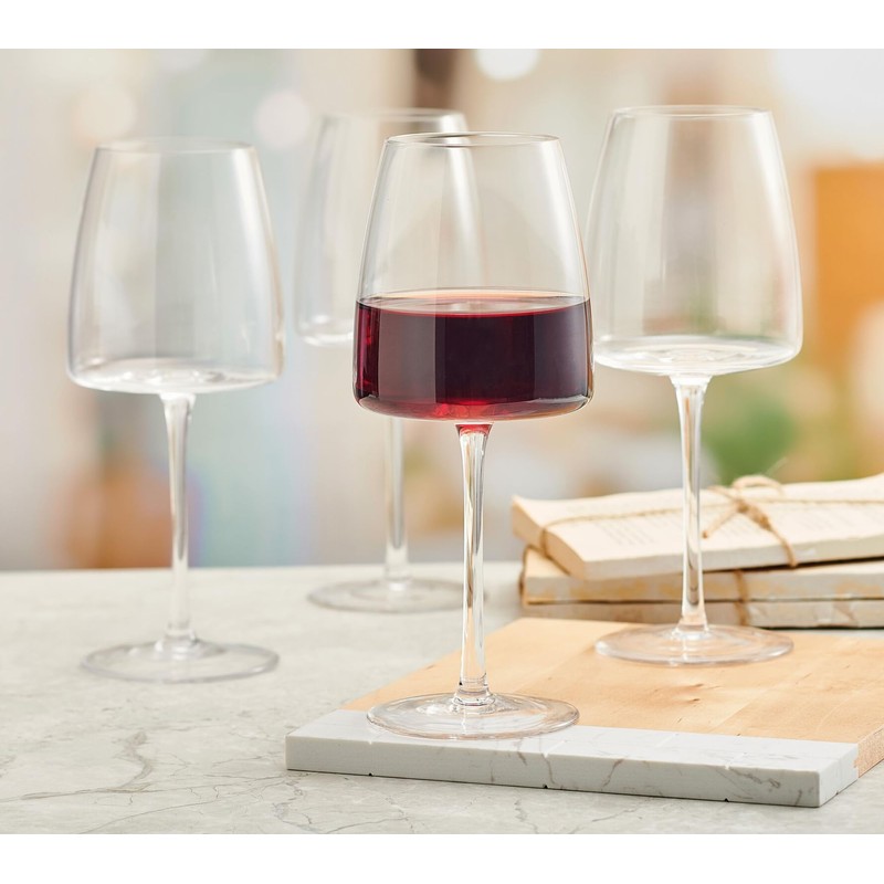 Mikasa Cora Set Of 4 Red Wine Glasses