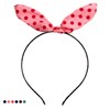(Ribbon Tteung Tteung Headband Type A) Wire Hairband Accessory Wire Spring Wavy Headband / (리본뗑뗑이 머리띠 A타입) 철사 헤어밴드 악세사리 와이어 스프링 물결 머리띠