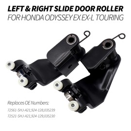 HiSport Slide Door Roller Assembly Left & Right - Compatible with 2005-2010 Honda Odyssey EX EX-L Touring - Replace 72561-SHJ-A21 72521-SHJ-A21