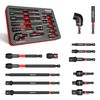EZARC 14PC Impact Socket Adapter Set, 1/4",3/8",1/2" Square Drive Socket
