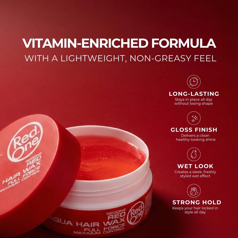Redone Hair Gel Wax 150ml – Strong Hold & Shine
