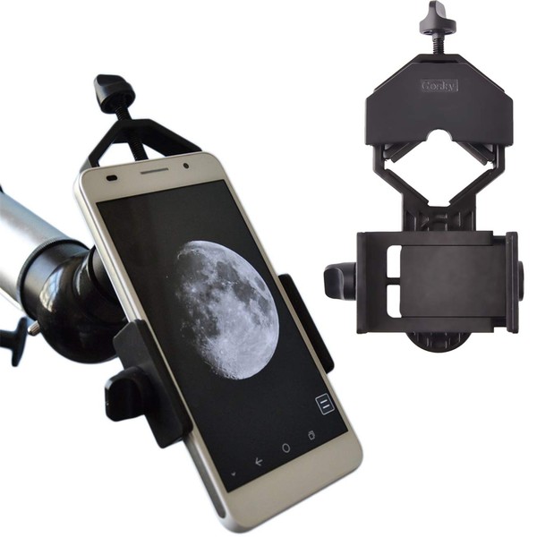 GOSKY Smartphone Adapter Mount Regular Size - Compatible with Binoculars, Monoculars, Spotting Scopes, Telescope, Microscopes Fits almost all Smartphones on the Market Record Nature and The World