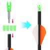 6PCS X Lighted Nocks for Arrows with .204 .233 .244