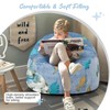 COMAX Bean Bag Chairs for Kids, Dinosaur Toddler BeanBag Sofa