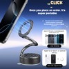 wuajia 360° Foldable Magnetic Car Phone Mount with Vacuum Suction