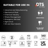 DTS Defend Nitrile Gloves - Disposable Gloves Box of 100