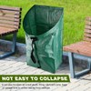 53 Gallon Leaf Collector, Large Yard Dustpan & Reusable Leaf