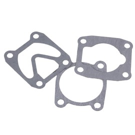 CNBTR Air Compressor Cylinder Head Base Valve Plate Sealing Gasket Pad Gray Pack of 3