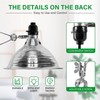 Simple Deluxe 8.5 Inch Adjustable Clamp Lamp Light Socket with
