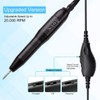 Portable Electric Nail Drill Machine，Compact 20000 RPM USB Manicure Pedicure