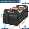 Femuar Trunk Organizer with Large Capacity Waterproof Car Accessories for