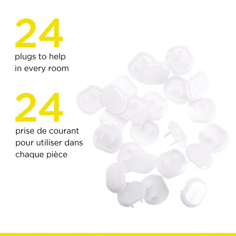 Safety 1st Plug Protectors, Pack of 24