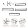 Gatuida 10pcs Decorative Watchband Charms Compatible Stylish Watch Decor for
