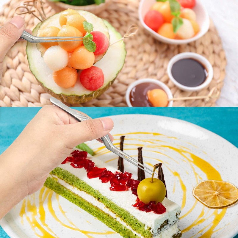 5 Pieces Culinary Drawing Decorating Spoon Set, Drizzle Spoons, Cooking