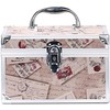 Domary Estuche de Maquillaje Portátil, Caja de Almacenamiento con
