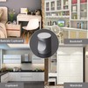Half Forest Furniture Knobs Matt Silver 10 Cylindrical Drawer Knobs