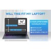 Yamaya 16 Inch Laptop Privacy Screen, Removable 16:10 Aspect Privacy