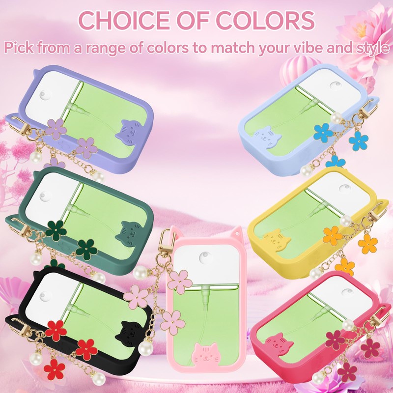QIOFEARTH Silicone Case Compatible with Touchland Hand Sanitizer Spray Mist
